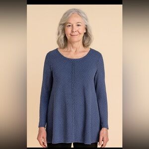 Habitat Cloths To Live In Tunic Woman XL Blue